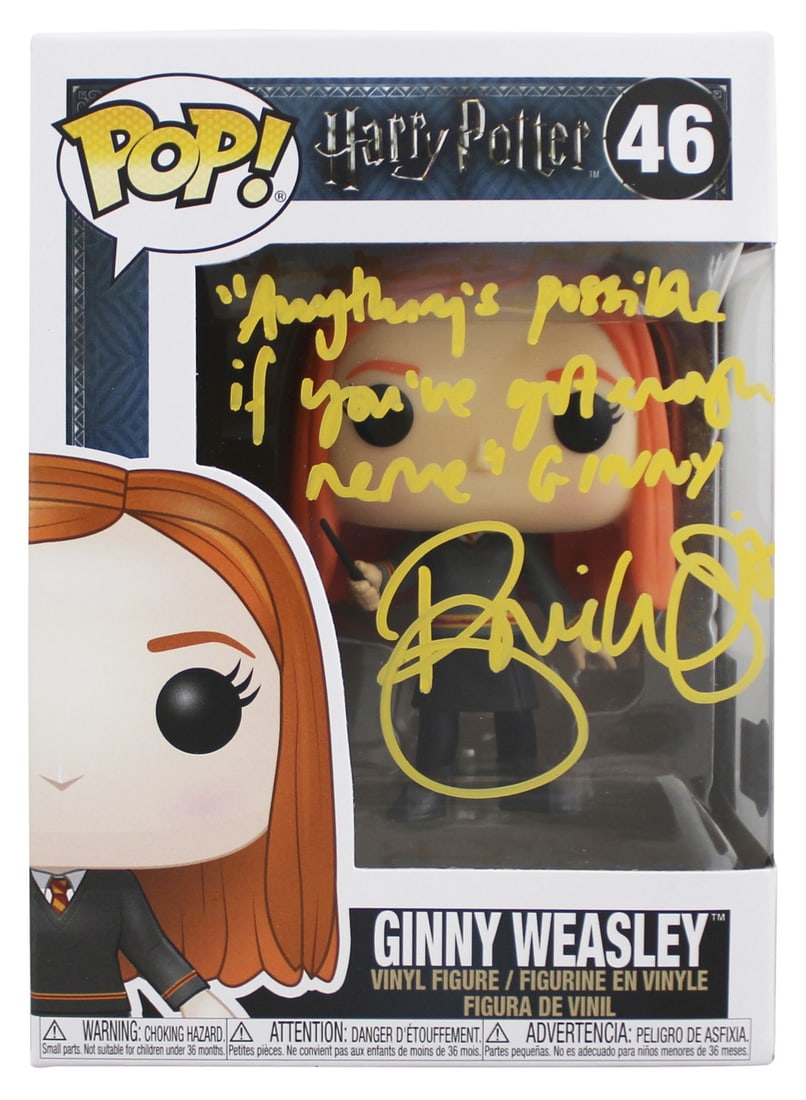 Bonnie Wright signed Ginny Weasley Funko Pop #46 BAS (1 of 7)