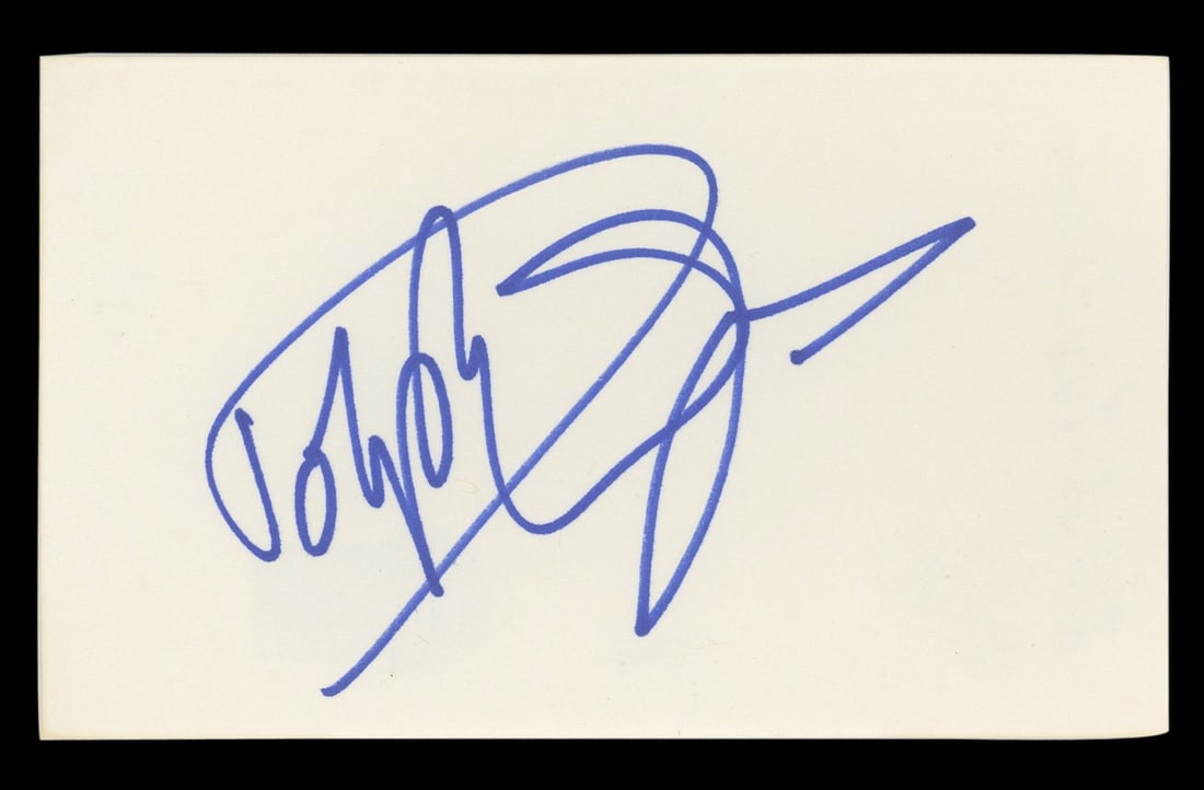 Dolph Lundgren The Expendables Signed 3x5 Index Card BAS Authenticated: Dolph Lundgren The Expendables Signed 3x5 Index Card BAS Authenticated This authentic 3x5 index card has been personally signed by Dolph Lundgren, known for his role in The Expendables. The autograph 