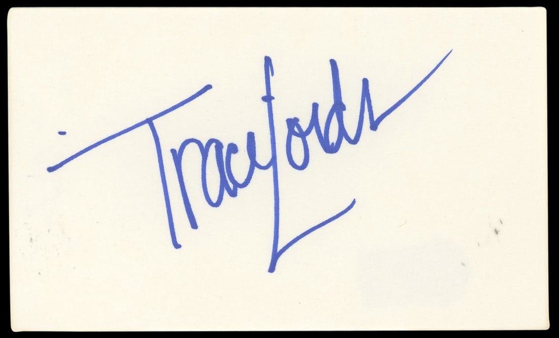 Traci Lords Cry-Baby Signed 3x5 Index Card Beckett Authenticated: Traci Lords Cry-Baby Signed 3x5 Index Card Beckett Authenticated This authentic autographed 3x5 index card features the signature of Traci Lords, known for her role in the film "Cry-Baby." The item is