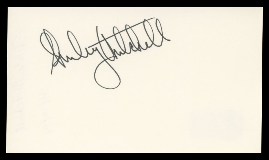 Shirley Mitchell Signed 3x5 Autograph Card I Love Lucy Beckett Authenticated (1 of 2)