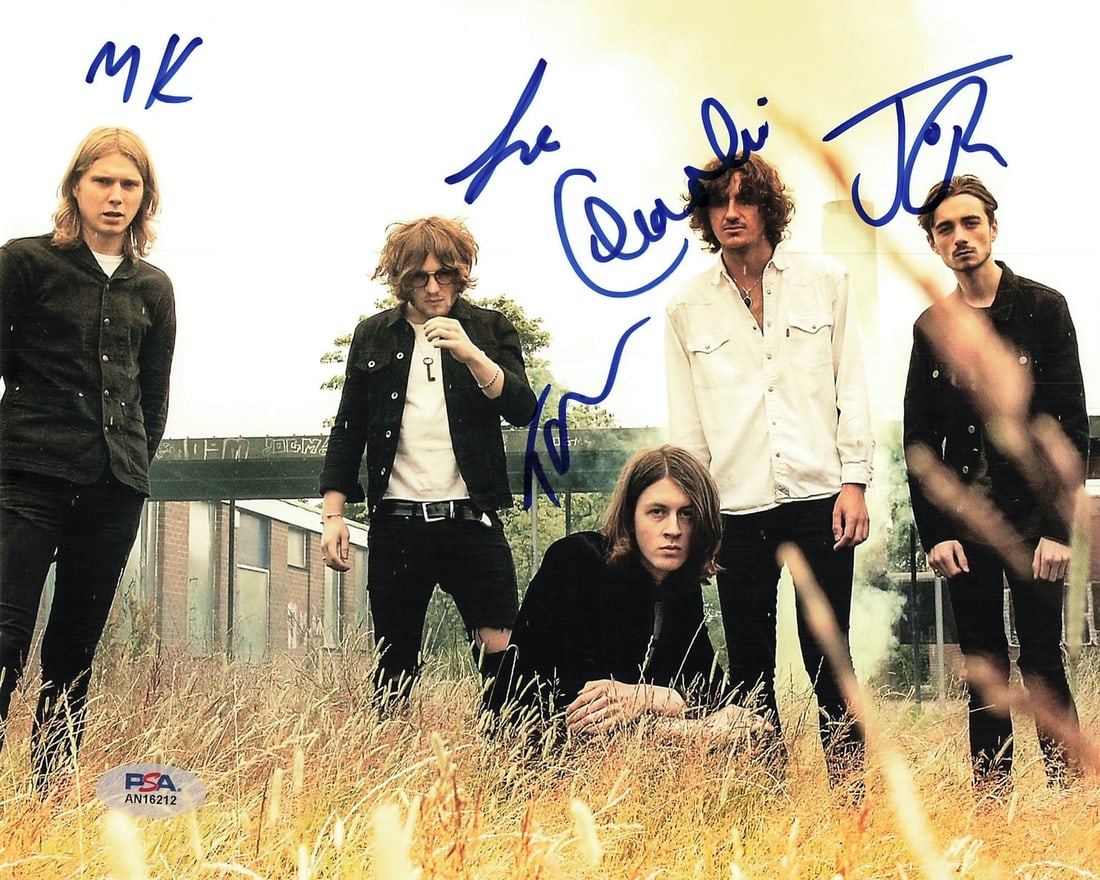 Blossoms Autographed 8x10 Photo with PSA/DNA Authentication: Blossoms Autographed 8x10 Photo with PSA/DNA Authentication This is a professionally printed 8x10 photograph featuring the signatures of all members of the Blossoms, including Tom Ogden and Charlie Sa