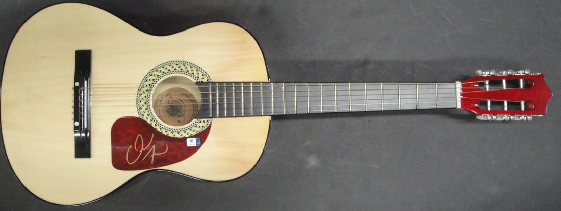 Jerod Niemann Signed 38 Inch Acoustic Guitar Authenticated by Global Authentics (1 of 3)