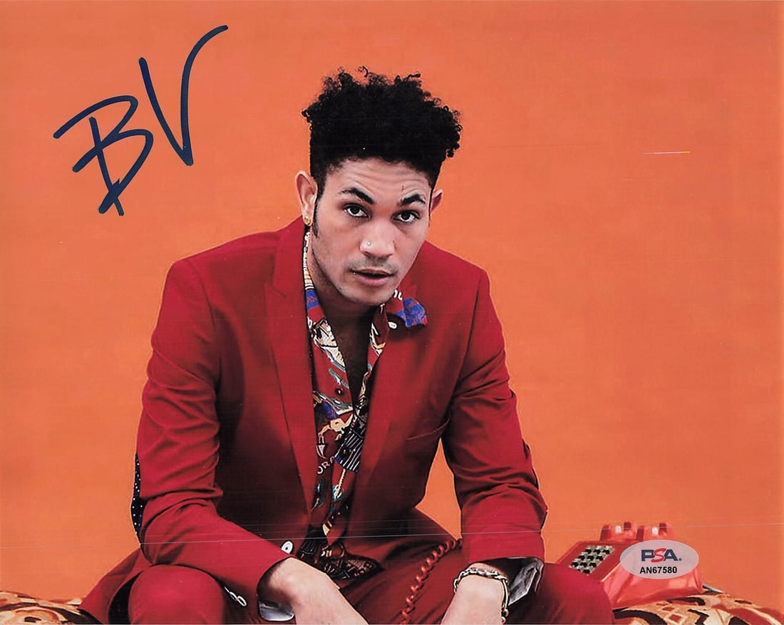 Bryce Vine Autographed 8x10 Photo PSA/DNA Certified Rapper: Bryce Vine Autographed 8x10 Photo PSA/DNA Certified Rapper This is a professionally printed 8x10 photograph featuring the signature of rapper Bryce Vine. The autograph has been authenticated by PSA/DN