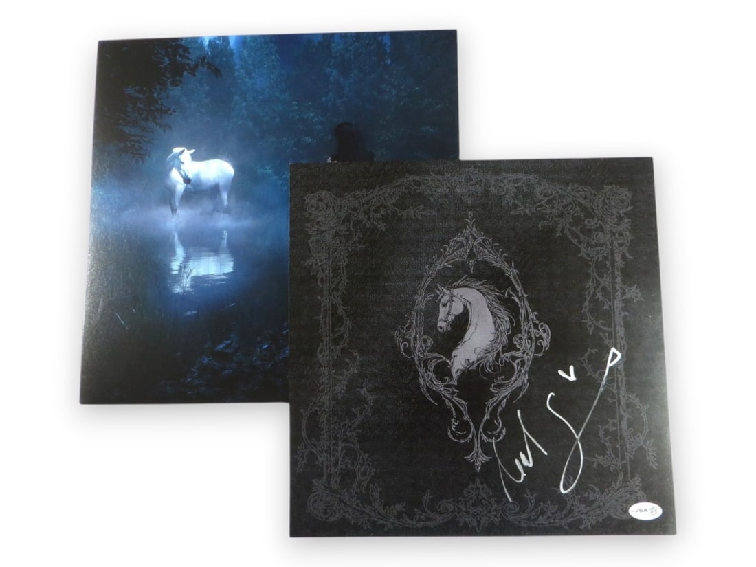Noah Cyrus JSA Autographed Record Album Insert: Noah Cyrus JSA Autographed Record Album Insert This is an original album insert for "I Want My Loved Ones To Go With Me," signed by Noah Cyrus. The autograph has been authenticated by James Spence Aut