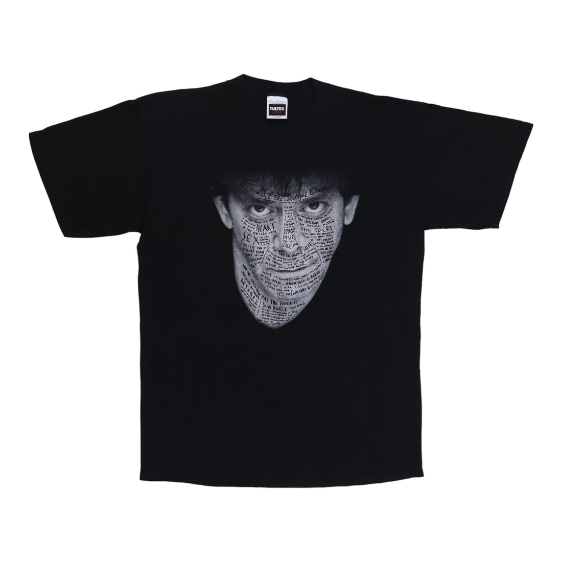 Vintage 1996 Lou Reed Hooky Wooky Tour Black Cotton XL Shirt (1 of 5)