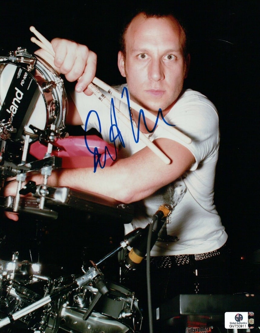 Stephen Perkins Signed 8x10 Photo Jane's Addiction GAI Authenticated (1 of 2)