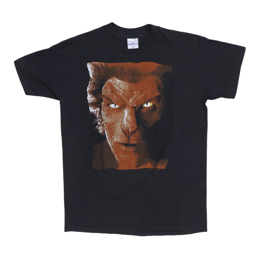 Vintage 1986 Eye of the Zombie John Fogerty Black Band T Shirt: Vintage 1986 Eye of the Zombie John Fogerty Black Band T Shirt This is an original vintage 1986 John Fogerty Eye Of The Zombie shirt, featuring both front and back graphics. The shirt is made from a 5