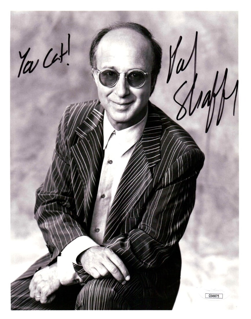 Paul Shaffer Authenticated Signed 8x10 Photograph JSA Letterman Show Music Director: Paul Shaffer Authenticated Signed 8x10 Photograph JSA Letterman Show Music Director This is an original 8x10 photograph autographed by Paul Shaffer, the renowned music director from the Letterman show