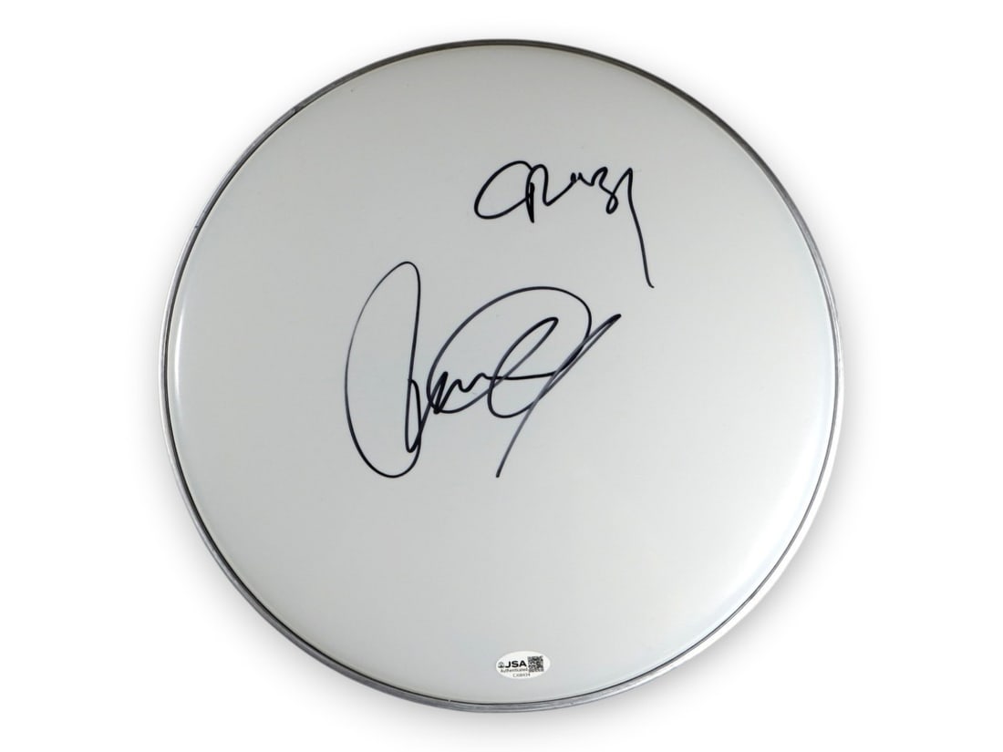 Richard Marx JSA Signed Crazy 13 Inch Drumhead (1 of 4)