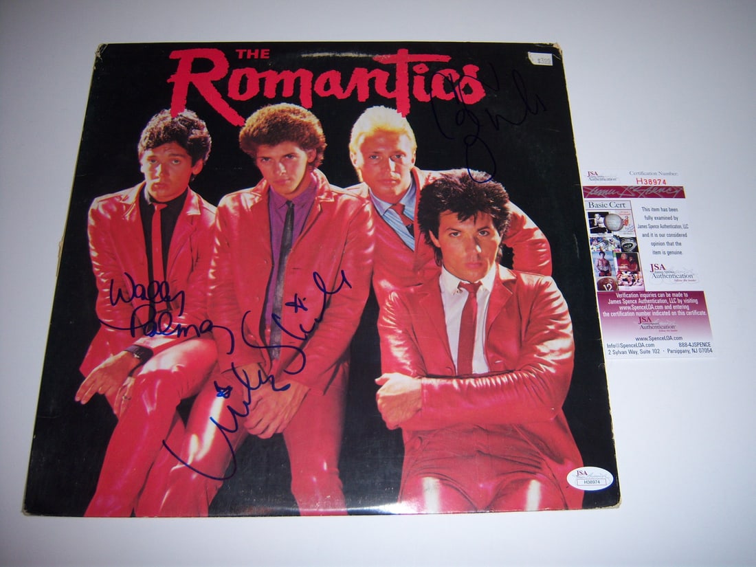 Signed LP Album by The Romantics Mike Skill Wally Palmer Coz Canler JSA COA: Signed LP Album by The Romantics Mike Skill Wally Palmer Coz Canler JSA COA This is an original LP record album signed by Mike Skill, Wally Palmer, and Coz Canler of The Romantics. The album includes 