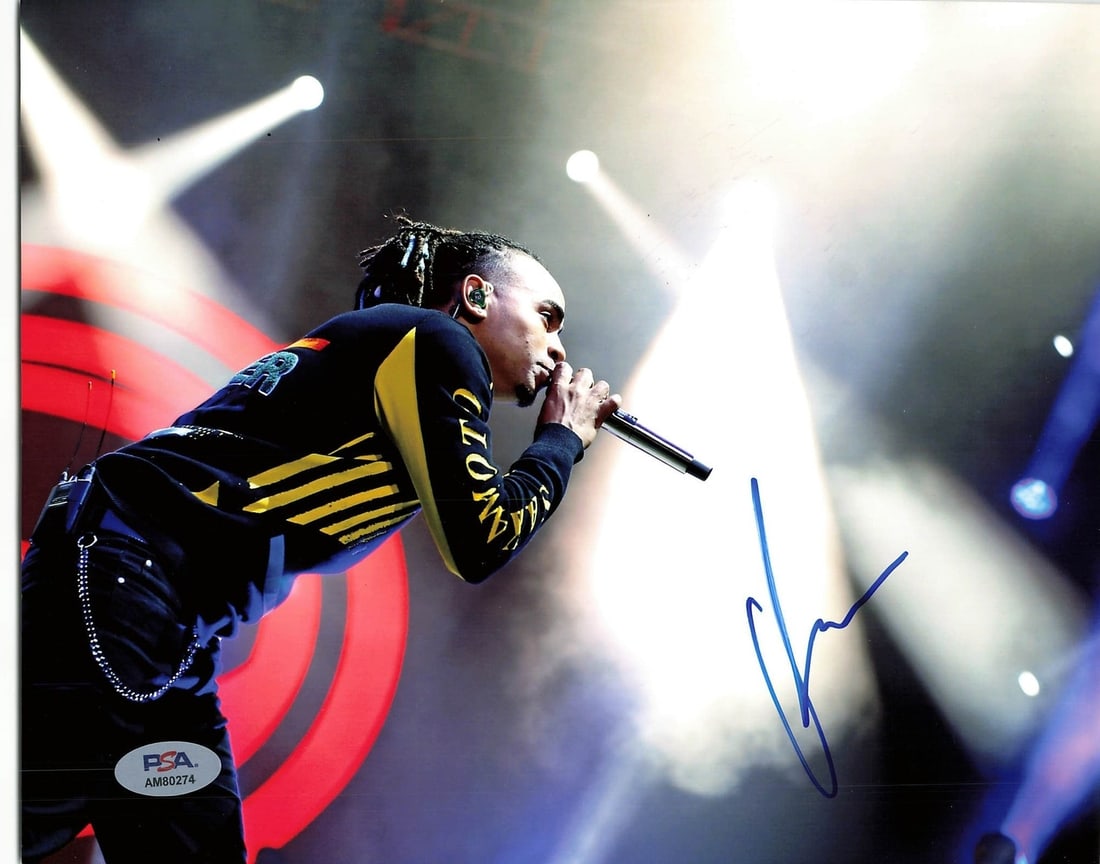 Ozuna Autographed 8x10 Photo PSA/DNA Certified Original Rapper Memorabilia (1 of 1)