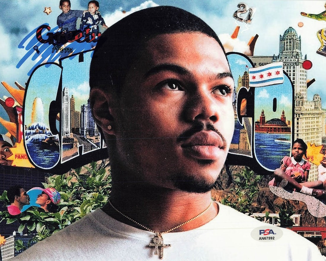 Taylor Bennett Autographed 8x10 Photo PSA/DNA Certified Music Memorabilia (1 of 1)