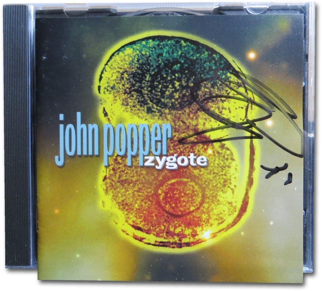 John Popper Signed Zygote CD Cover with JSA Authentication (1 of 3)
