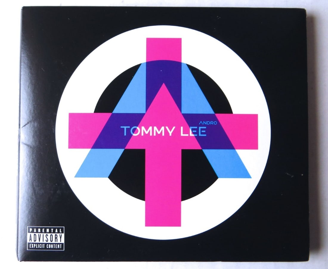 Tommy Lee Autographed CD Cover Motley Crue Andro Global Authentics (1 of 3)