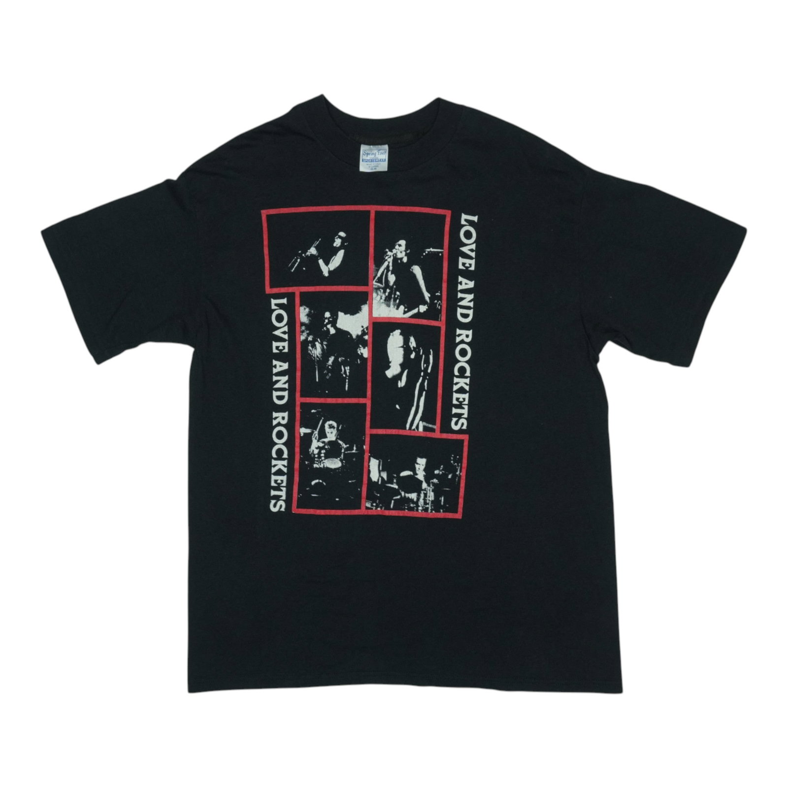 Vintage 1989 So Alive Tour Love and Rockets Black Concert Shirt XL: Vintage 1989 So Alive Tour Love and Rockets Black Concert Shirt XL This is an original vintage 1989 Love and Rockets So Alive Tour shirt. Featuring both front and back graphics, this authentic concert