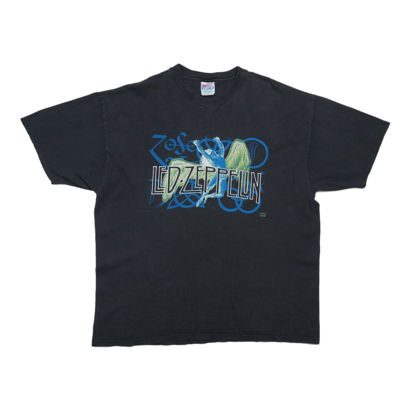 Vintage 1995 Led Zeppelin Winterland Black Cotton Shirt XXL (1 of 5)