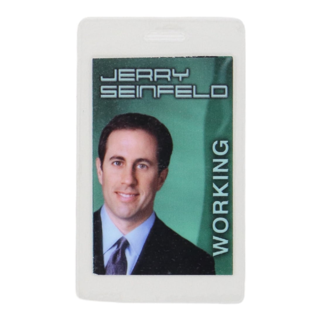 Vintage 2003 Jerry Seinfeld Original Backstage Access Laminate Pass (1 of 2)