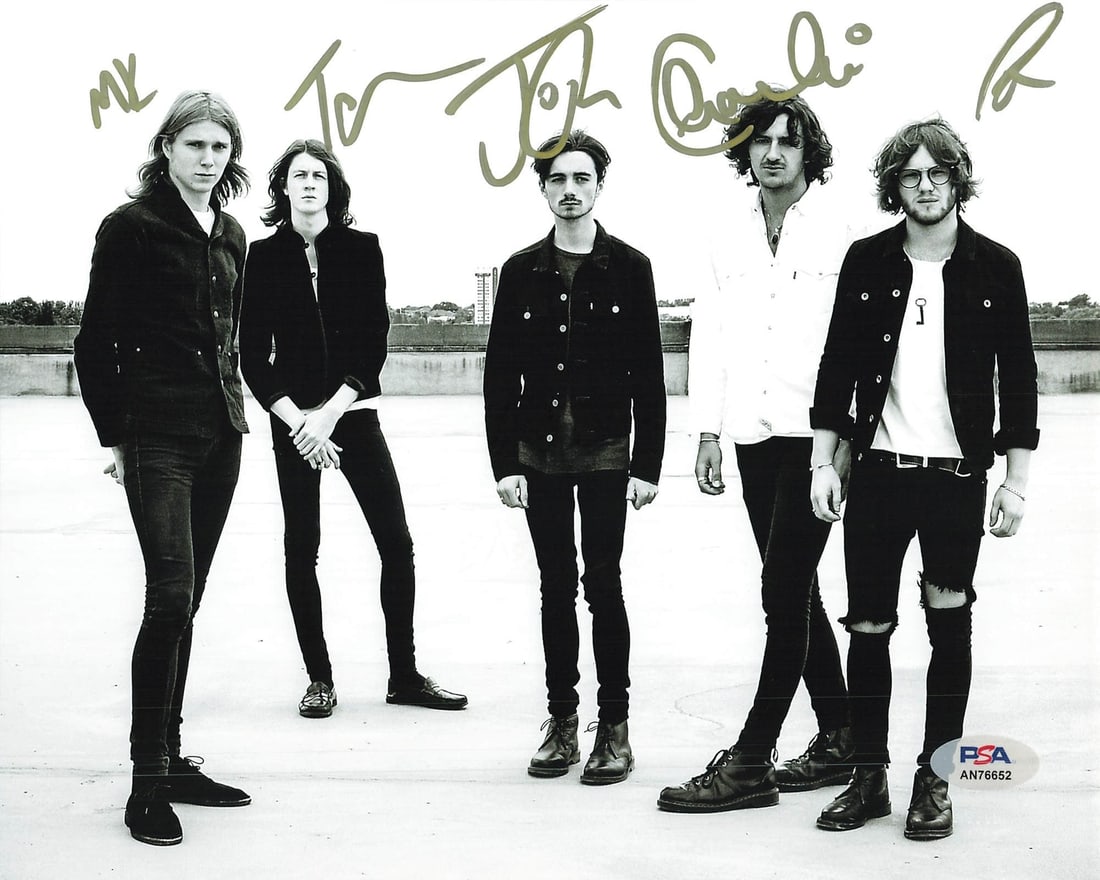 Tom Ogden 8x10 Autographed Photo PSA/DNA Certified Music Memorabilia (1 of 1)
