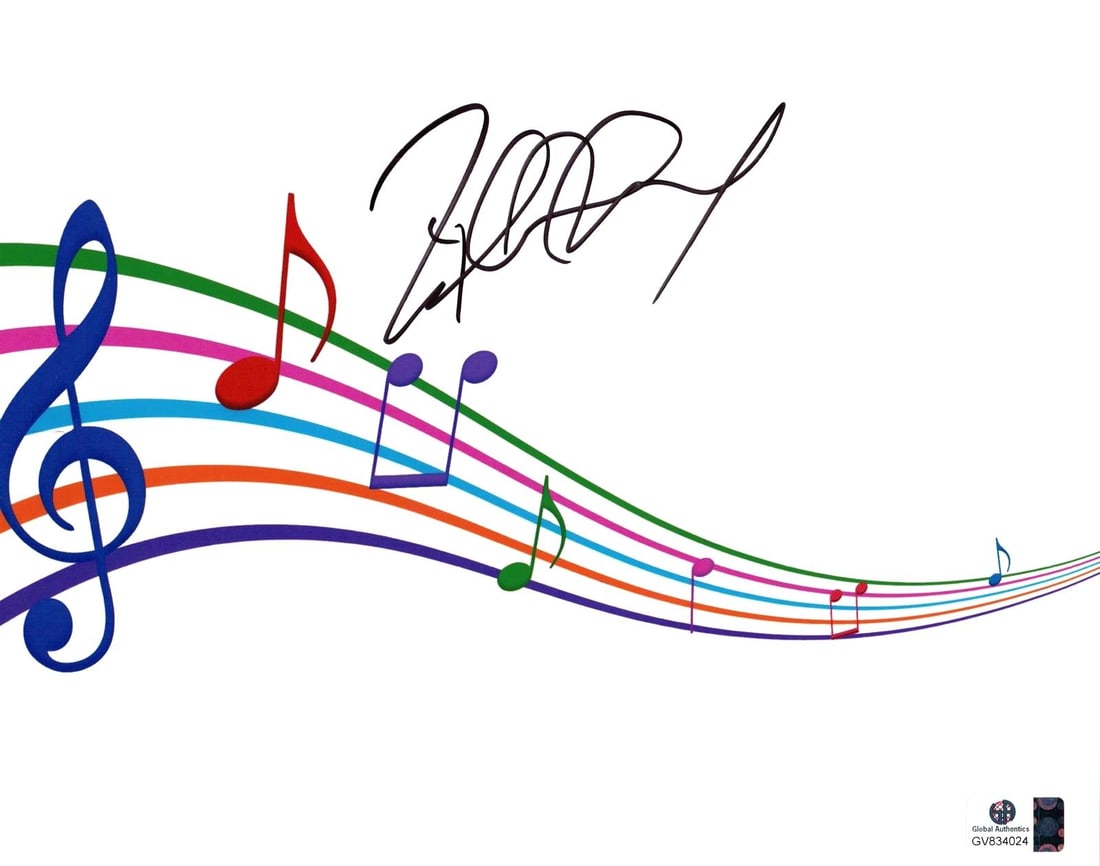 Autographed 8x10 Photograph of Richard Marx with Global Authentics COA (1 of 2)