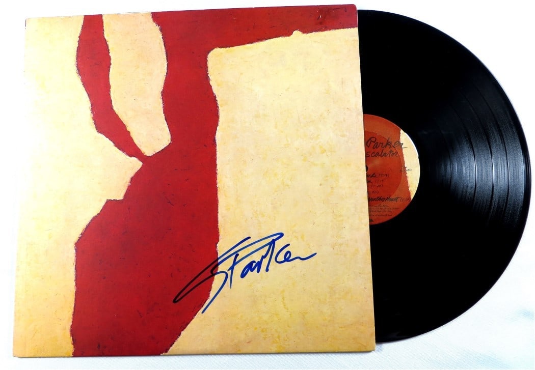 The Up Escalator Album Cover Signed by Graham Parker with JSA Authentication: The Up Escalator Album Cover Signed by Graham Parker with JSA Authentication This is an original record album cover for 'The Up Escalator' autographed by Graham Parker. The autograph has been authenti