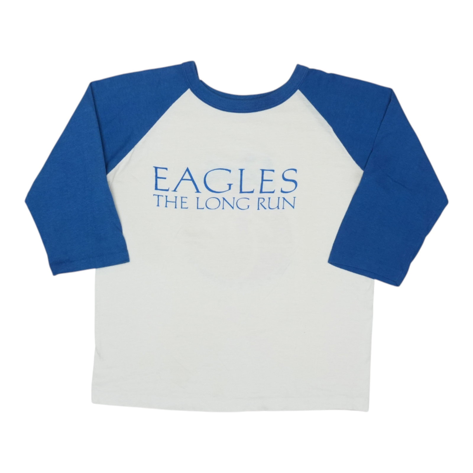 Vintage 1980 Los Angeles Eagles Concert Poly Cotton Jersey Shirt: Vintage 1980 Los Angeles Eagles Concert Poly Cotton Jersey Shirt This is an original vintage 1980 Eagles Los Angeles concert jersey shirt featuring front and back graphics. Made from a 50/50 poly-cott
