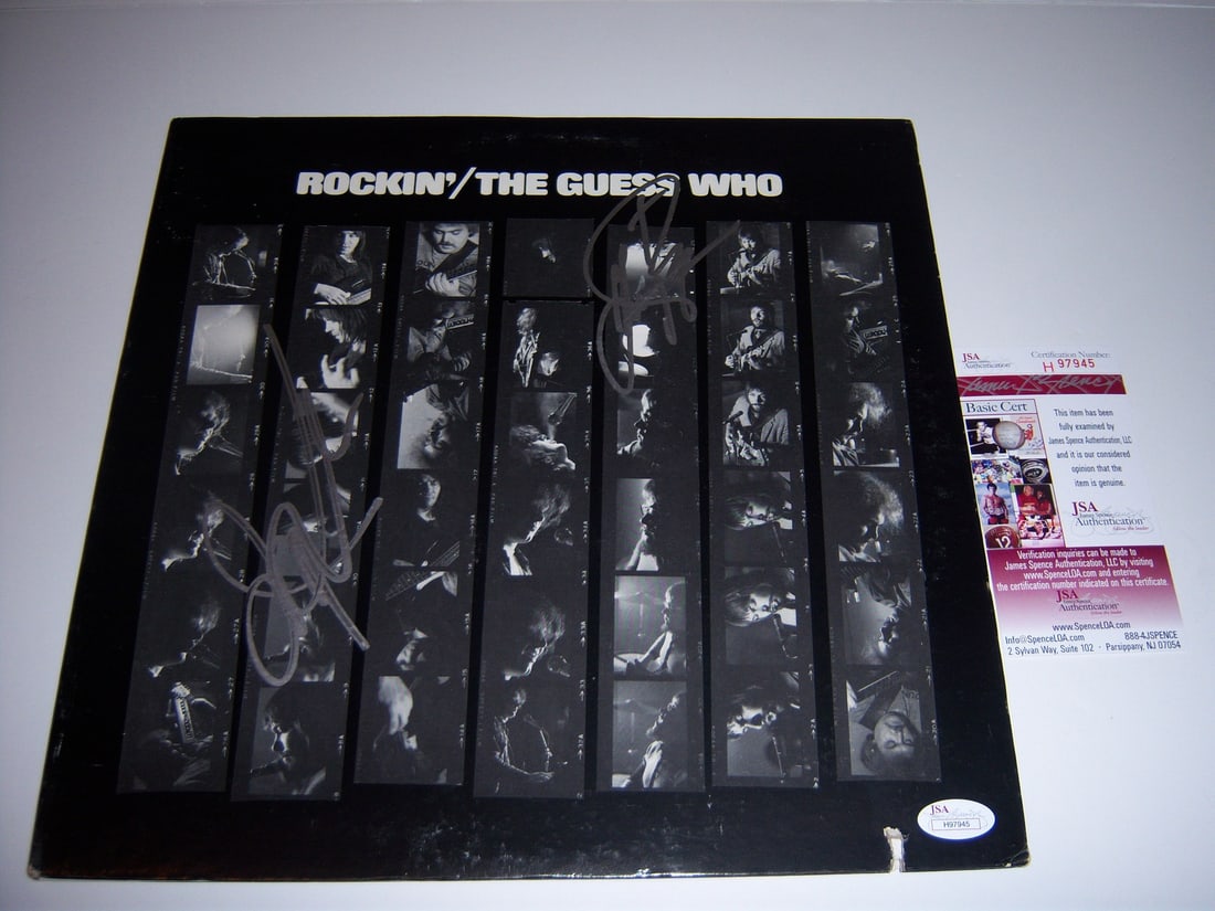 Signed The Guess Who LP Album JSA COA Gary Peterson Jim Kale Autograph (1 of 2)