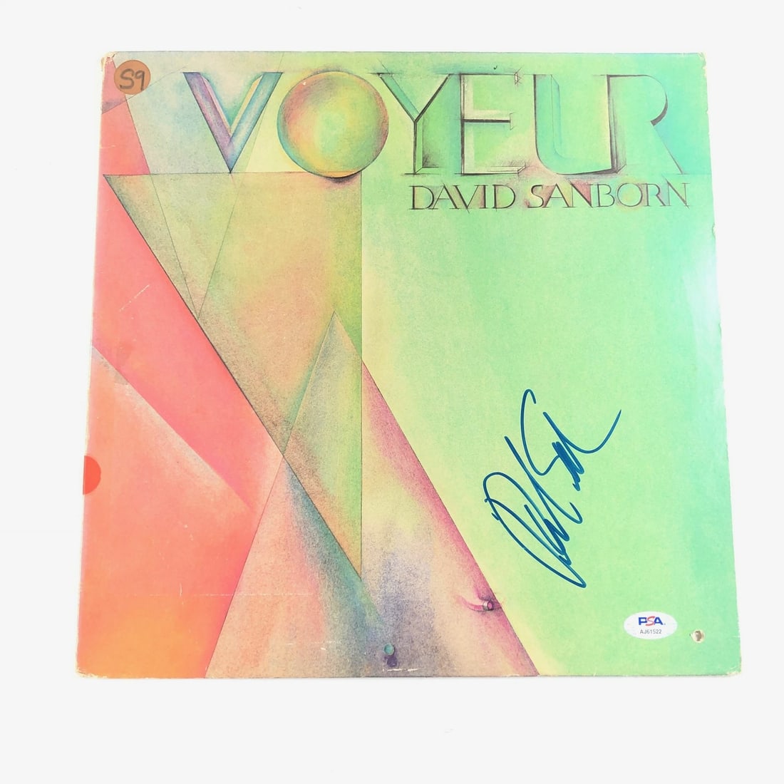 David Sanborn Voyeur Vinyl Album Autographed PSA/DNA Certified (1 of 11)