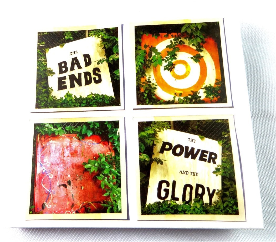 Autographed CD Cover The Power and the Glory by The Bad Ends JSA Authenticated: Autographed CD Cover The Power and the Glory by The Bad Ends JSA Authenticated This is an original CD cover and booklet for The Bad Ends, signed by all five band members. The CD is included but has no
