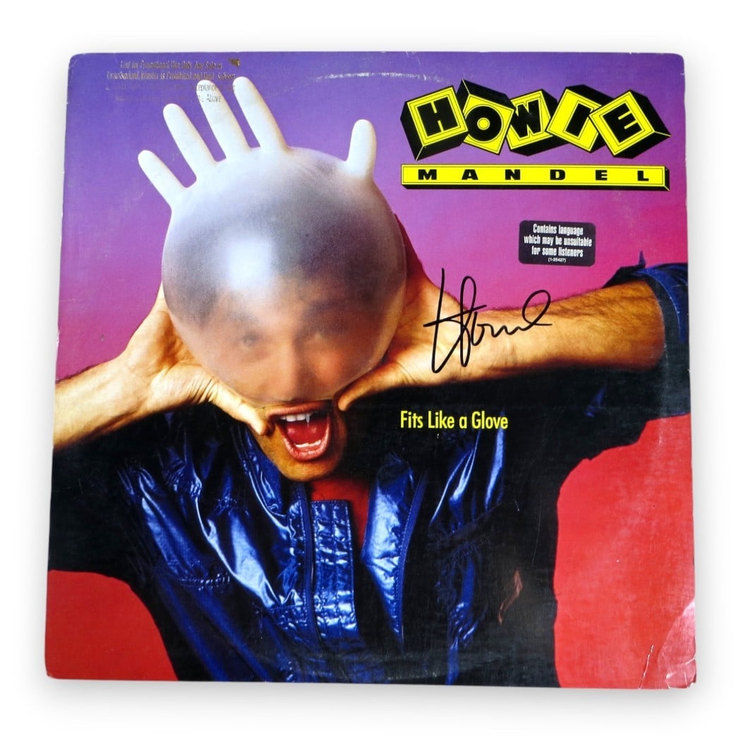 Howie Mandel Signed Record & Album Cover with Beckett Authentication: Howie Mandel Signed Record & Album Cover with Beckett Authentication This item features a genuine Howie Mandel signed record and album cover, both beautifully autographed by the comedian and actor him