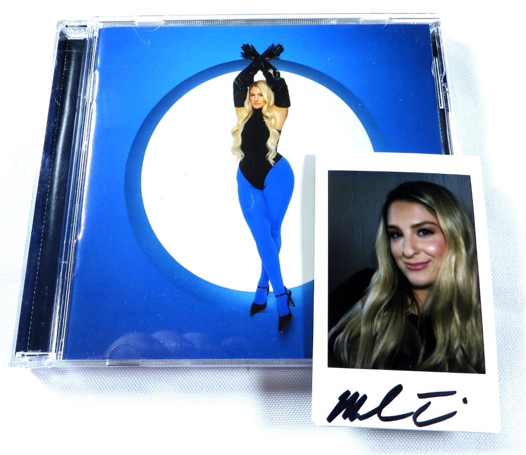 Meghan Trainor Autographed CD Insert Photo Timeless JSA Certified (1 of 3)