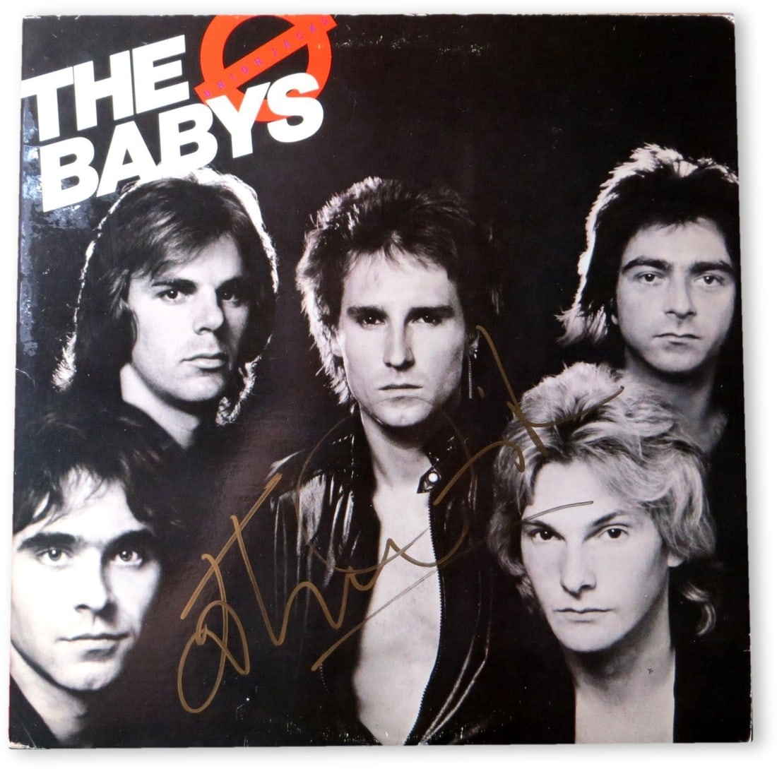 Autographed Album Cover Featuring John Waite With JSA Authentication: Autographed Album Cover Featuring John Waite With JSA Authentication This is an original record album cover autographed by John Waite, known for his work with The Babys. The autograph has been authent