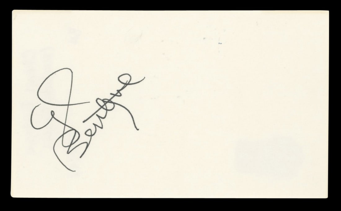 Cheryl Bentyne Signed 3x5 Card Beckett Authenticated Manhattan Transfer (1 of 2)