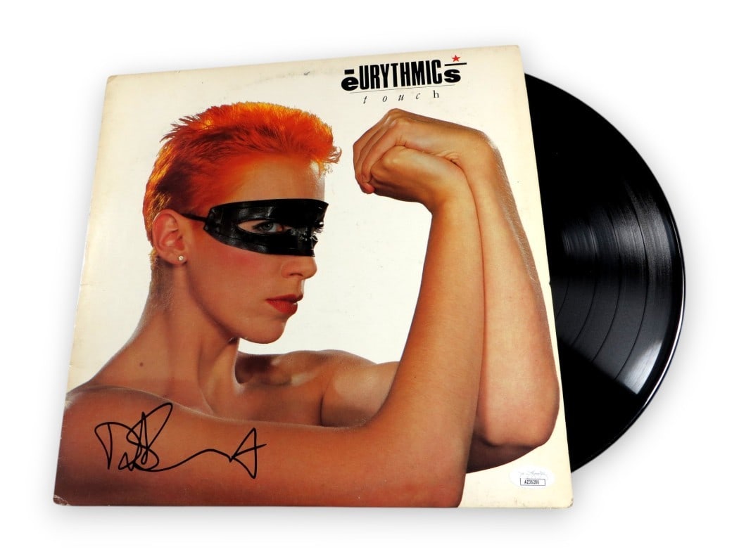 Dave Stewart Signed Eurythmics Album Cover JSA Authenticated (1 of 4)