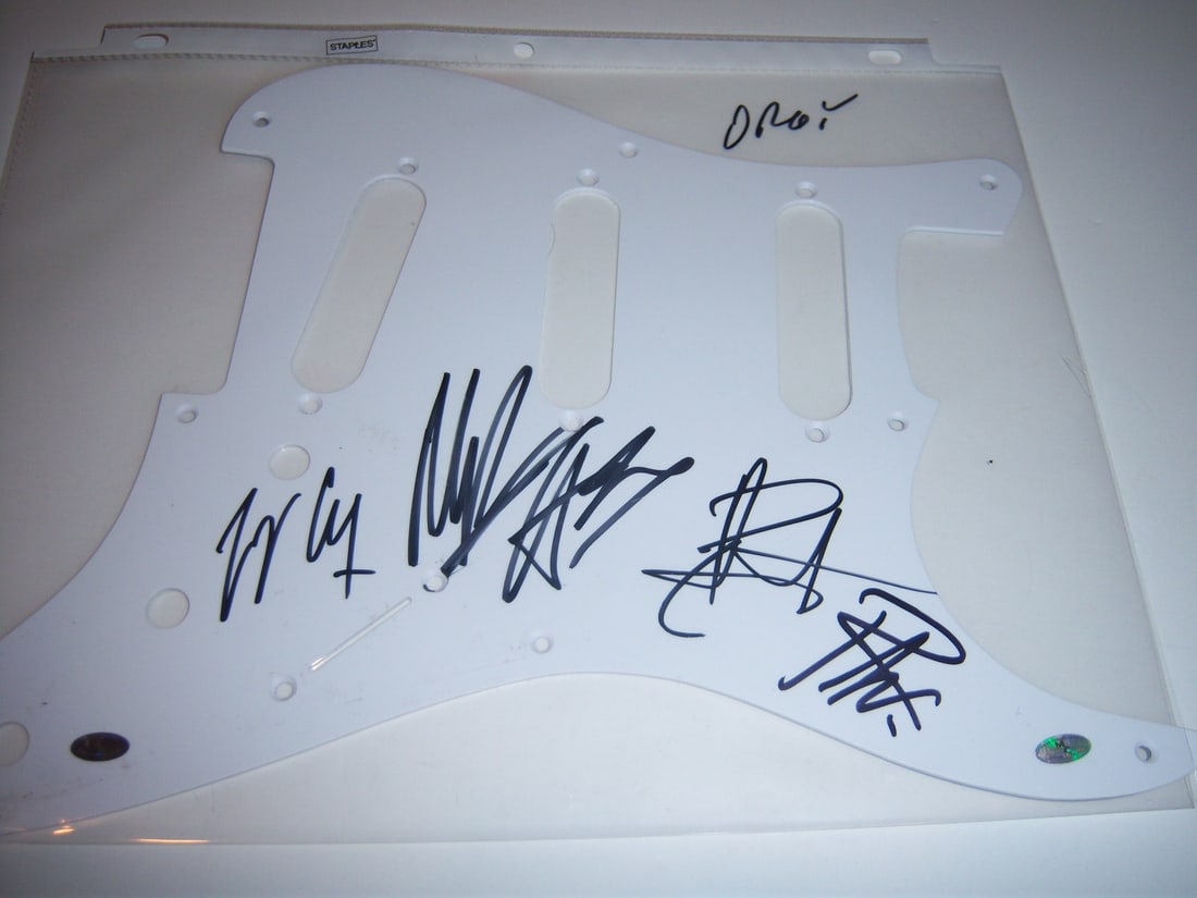 Signed Orgy Jay Gordon Guitar Pickguard With COA (1 of 2)