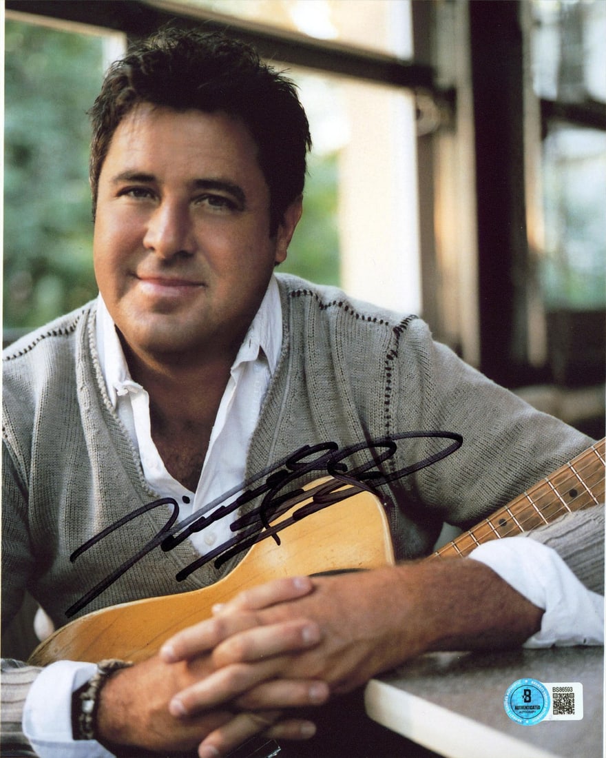 Vince Gill Signed 8x10 Photo Country Musician BAS Authenticated (1 of 1)