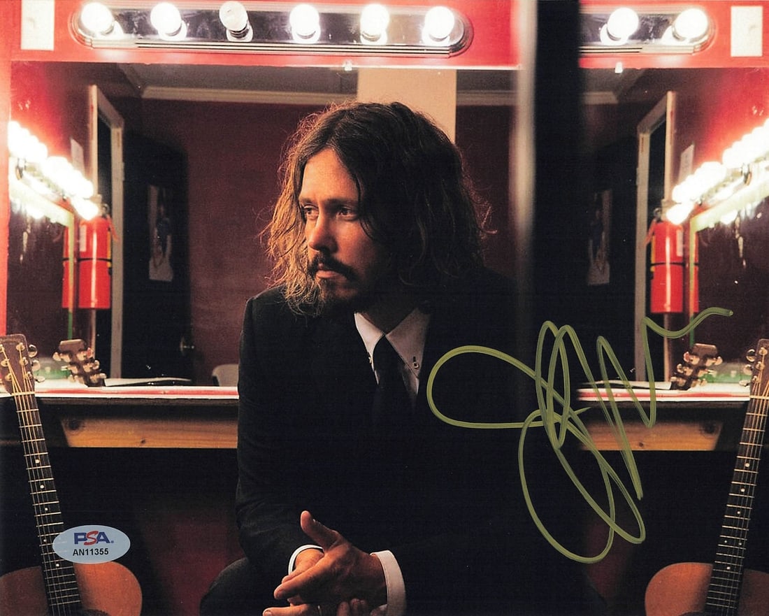 John Paul White Autographed 8x10 Photo PSA/DNA Certified Singer (1 of 1)