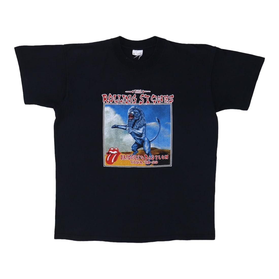 Vintage 1998 Bridges To Babylon Rolling Stones Concert T Shirt Extra Large: Vintage 1998 Bridges To Babylon Rolling Stones Concert T Shirt Extra Large This is an original vintage 1998 Rolling Stones Bridges To Babylon Tour shirt, featuring both front and back graphics. It is 