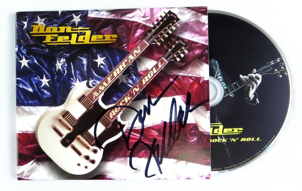 Don Felder Signed Eagles CD Cover JSA Autographed Original: Don Felder Signed Eagles CD Cover JSA Autographed Original This item features an autographed CD cover by Don Felder, a prominent member of the Eagles and a significant figure in American rock music. T
