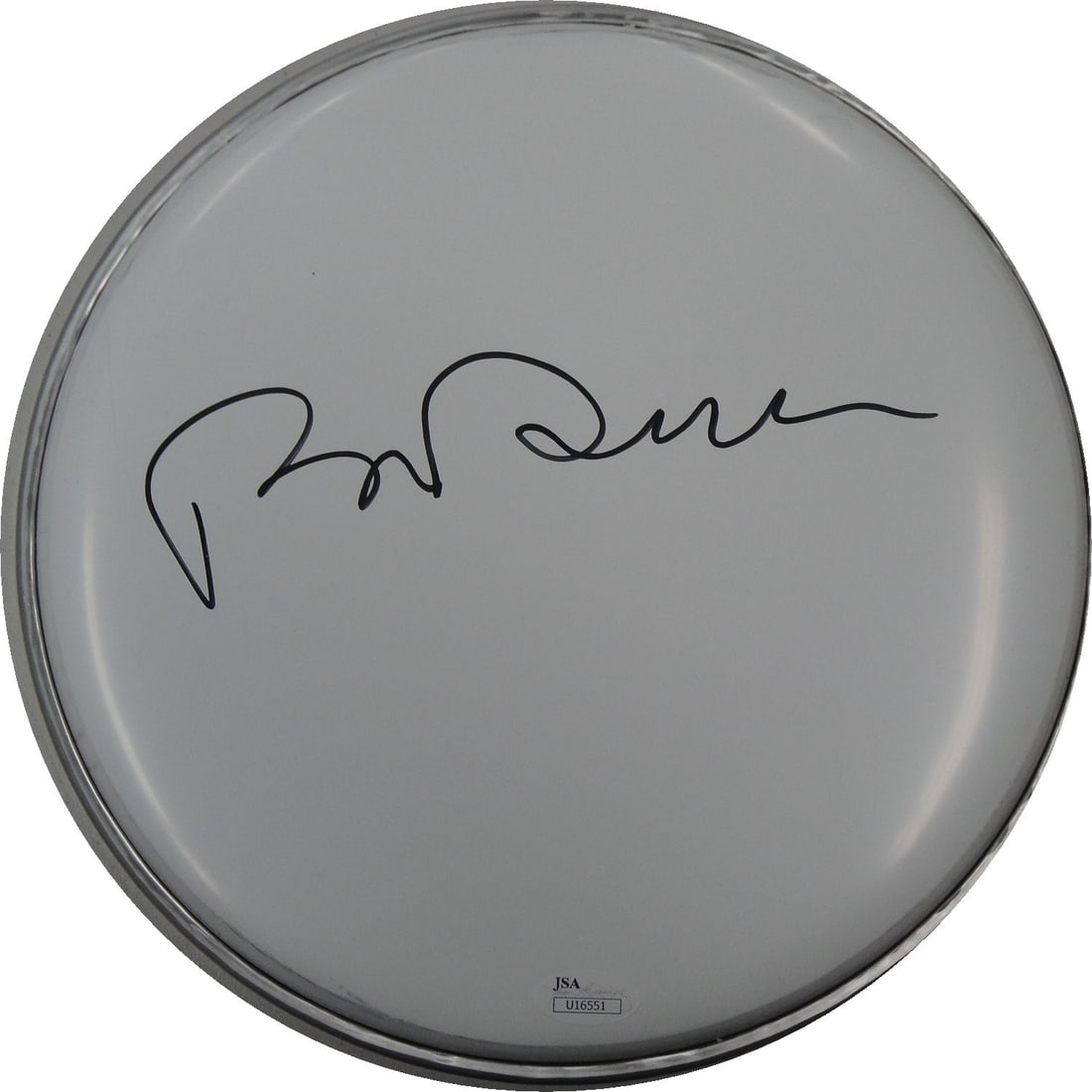 Autographed Drumhead Signed by Bo Derek with JSA Authentication (1 of 3)