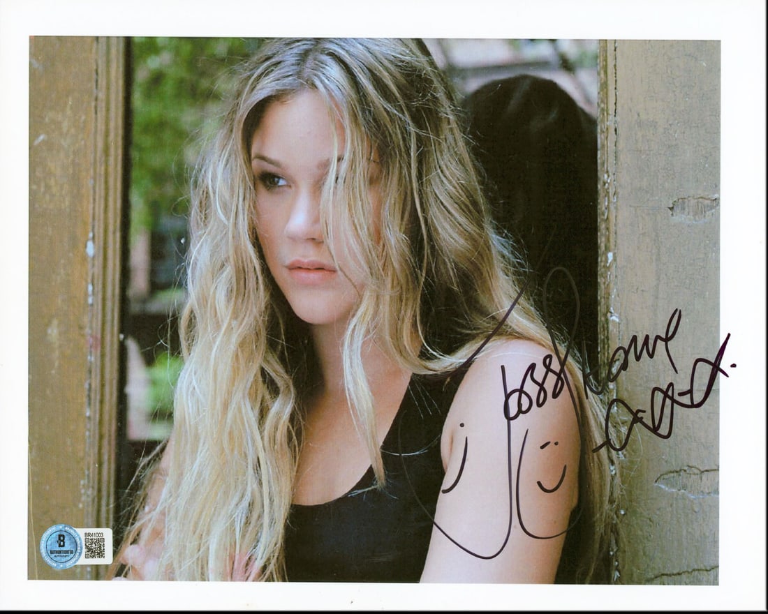 Joss Stone Signed 8.5x11 Photo with Beckett Authentication: Joss Stone Signed 8.5x11 Photo with Beckett Authentication This original 8.5x11 horizontal photograph features the autograph of Joss Stone, a renowned musician. The photo is accompanied by authenticat