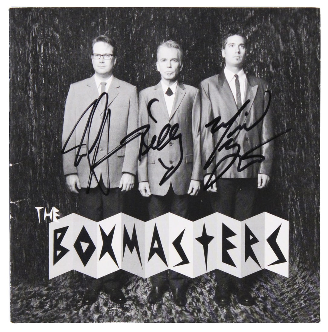 The Boxmasters Signed CD Insert by Thornton Andrews Butler Beckett COA (1 of 3)