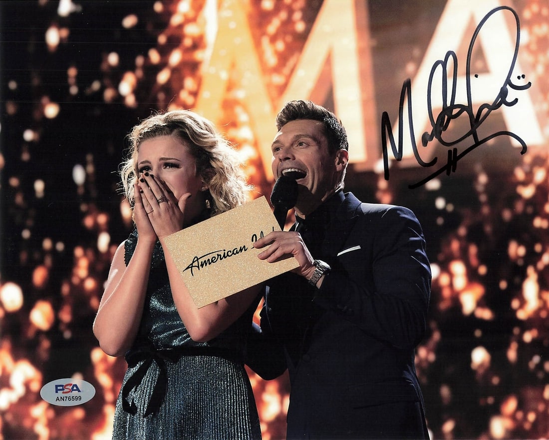 MADDIE POPPE Autographed 8x10 Photo PSA/DNA Certified Music Memorabilia (1 of 1)