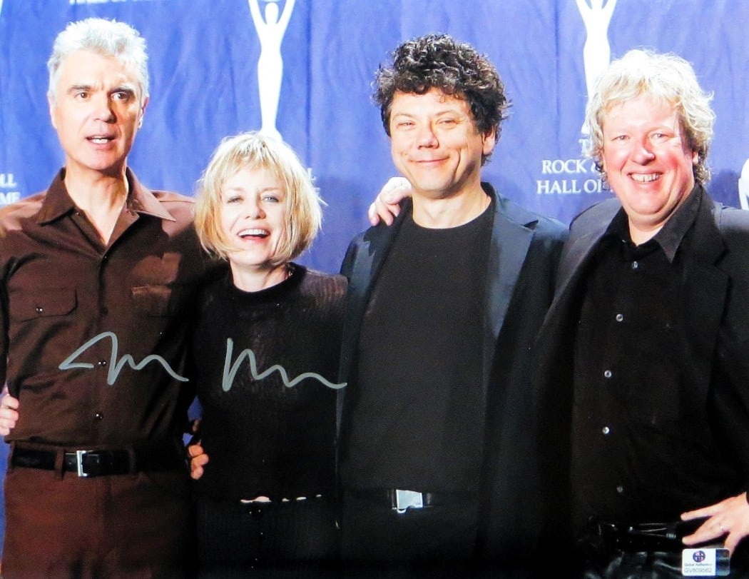 David Byrne Signed 11X14 Photo Talking Heads Authenticated by GAI (1 of 2)