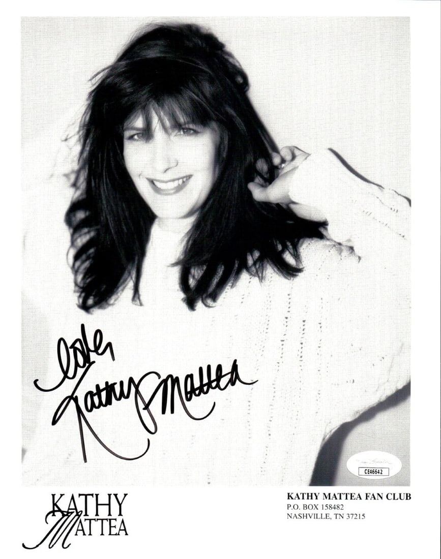 Kathy Mattea Signed 8X10 Photo JSA Authenticated Country Music Icon (1 of 2)