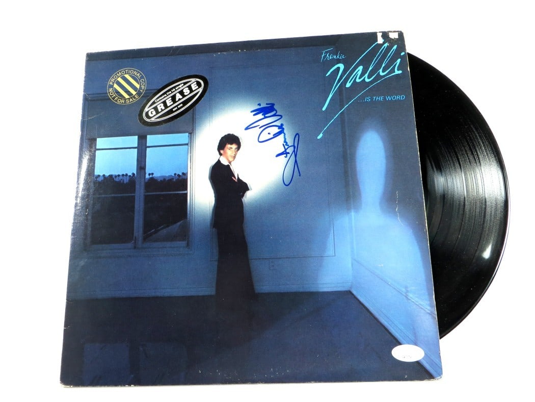 Frankie Valli Signed Album Cover with JSA Authentication (1 of 4)