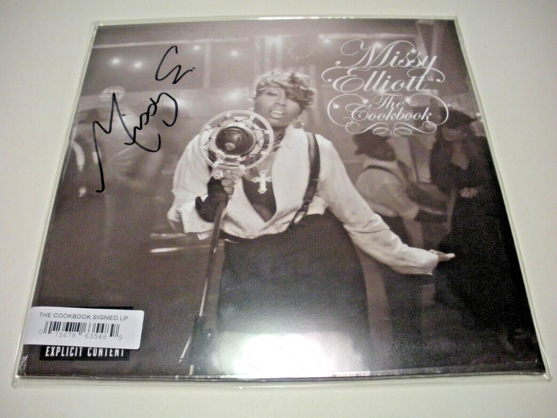 Signed Missy Elliott The Cookbook Album with Certificate of Authenticity (1 of 1)
