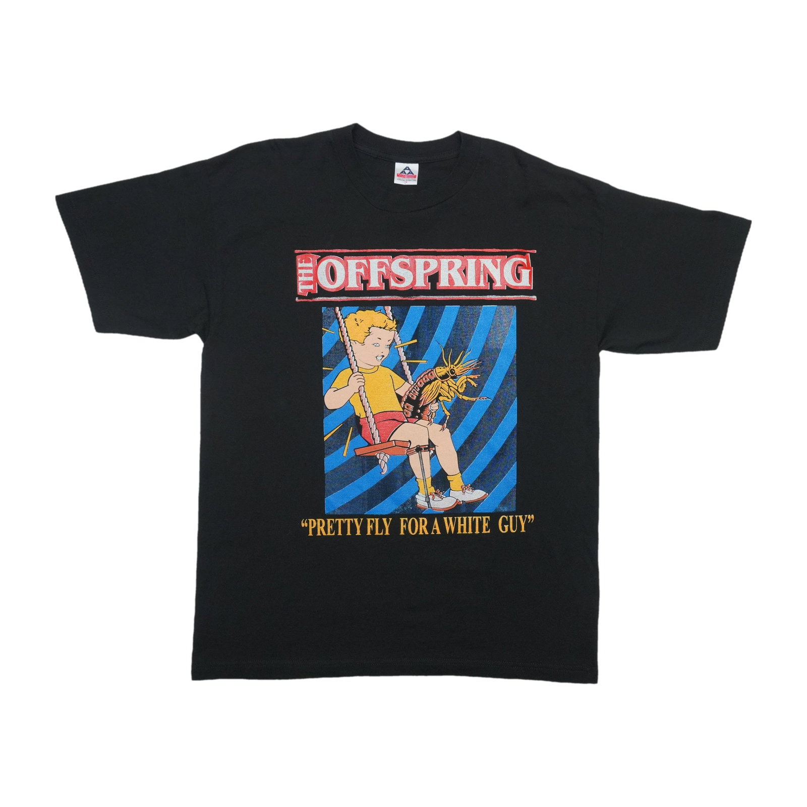 1990s Black Offspring Tour Tee Pretty Fly For A White Guy Large (1 of 5)