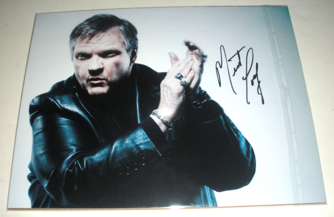 Signed 11x14 Photograph of Meatloaf With Certificate of Authenticity (1 of 1)