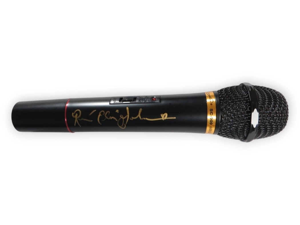 Renee Elise Goldsberry Autographed Microphone Beckett Authentic (1 of 3)