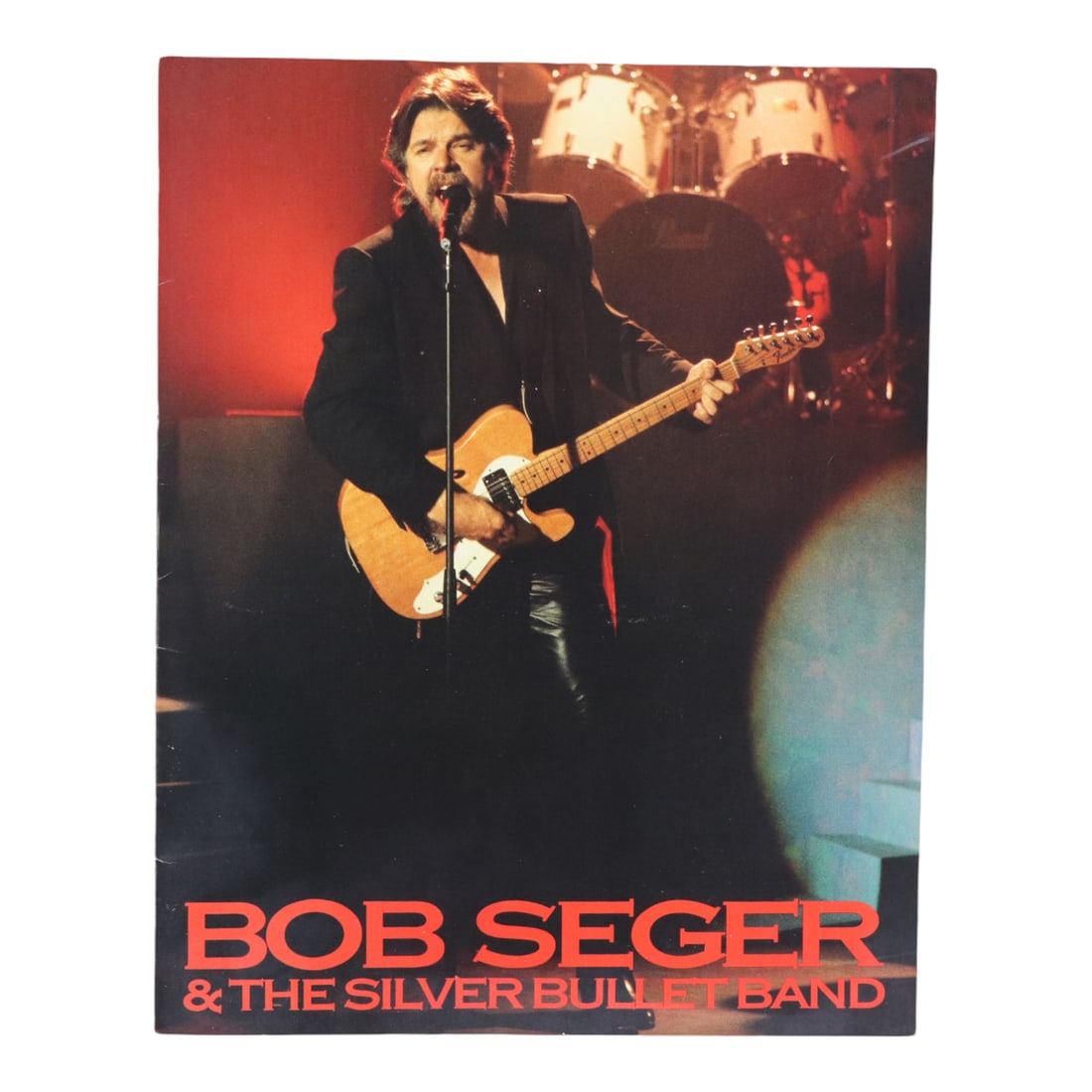 Vintage 1986 American Storm Tour Program Featuring Bob Seger (1 of 2)